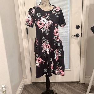 CHARMYI Tshirt Dresses for Women Summer Tunic Swing Loose with Pockets